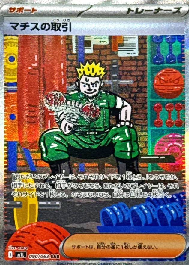 マチスの取引 - SAR : M1L | 090/063
